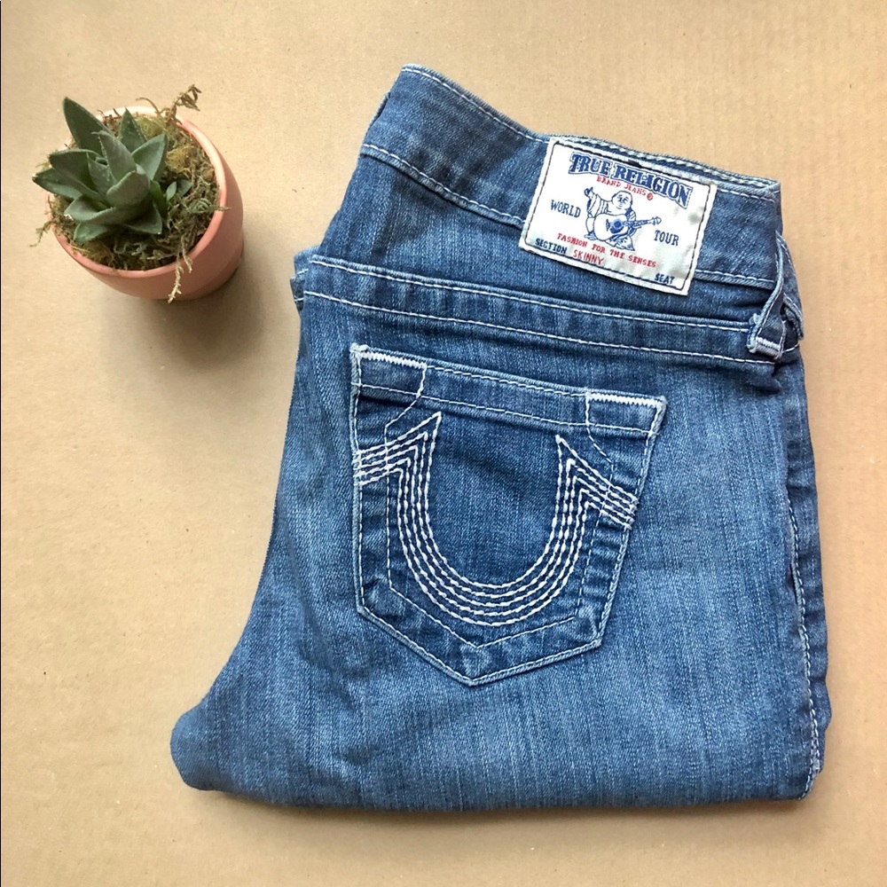 True Religion Skinny Jeans. Size 27.